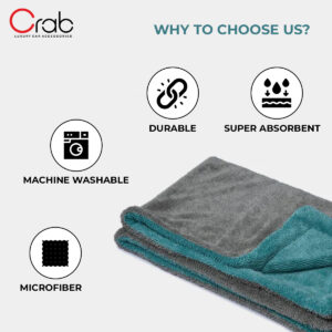 520 GSM microfiber towel
