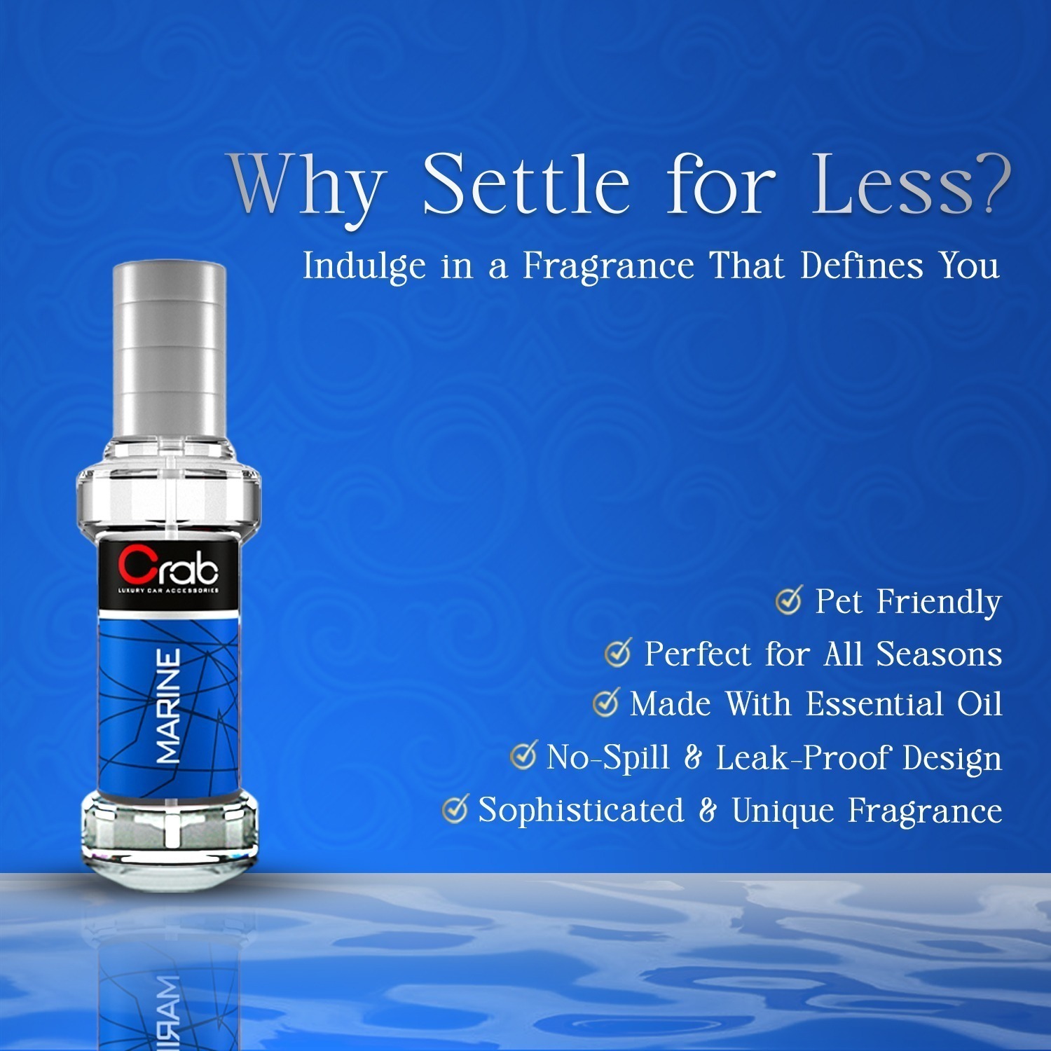 Car Perfume Marine Long-Lasting Car Perfume| Car Fragrance