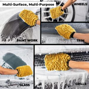 Microfiber Chenille Mitt