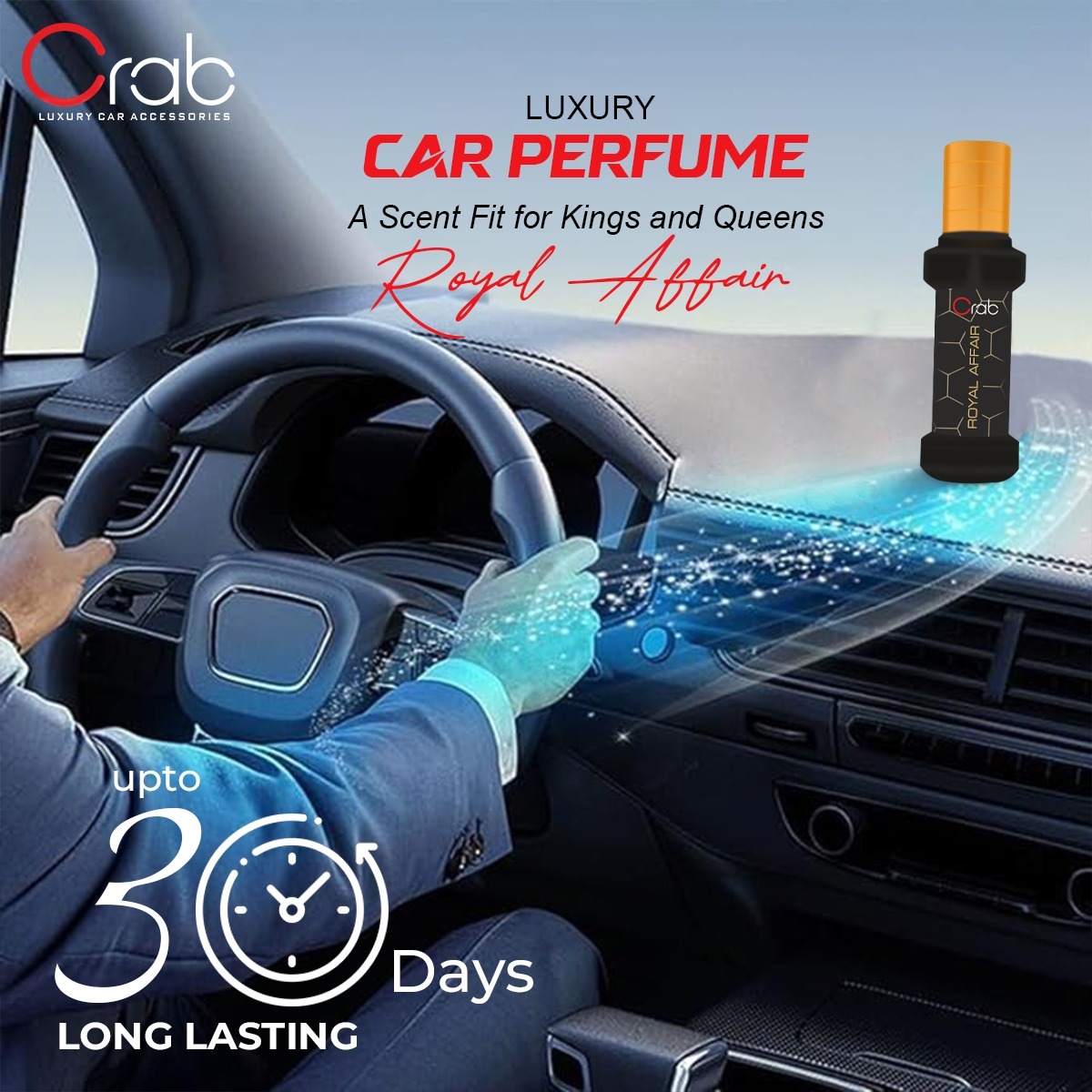 Car Perfume Royal Affair |Best Car Air Freshener for Driving
