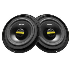 DBASE DBSP6570 6.5" Two-Way Coaxial Car Speakers | Powerful High Bass & Crystal Clear Sound | Universal Fit for Cars, SUVs & Trucks | Premium PP Cone | Treated Rubber Surround | Easy Installation