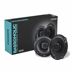 BASSOHOLIC BLSP06 6" Coaxial Car Speakers