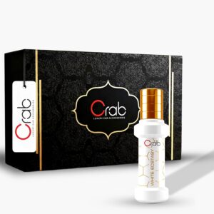 Crab Premium Car Spray Perfume  | White Ecstasy | Long-Lasting & Elegant Air Freshener for Cars, Homes & Offices | Luxury Fragrance Spray for Refreshing Ambiance