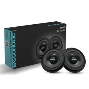 BASSOHOLIC Coaxial Car Speakers BLSP065  6.5" High-Bass |  Powerful Sound, Water-Resistant Rubber Cone, Subwoofer-Ready, Premium 2-Way Audio for Deep, Punchy Beats
