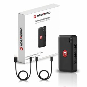 Wireless Apple CarPlay & Android Auto Adapter MA CAA01 | Plug & Play Dongle | Instant Auto Connection | No Cable Needed | Compact Wireless Car Adapter | Universal Compatibility with Factory-Fitted Car Systems