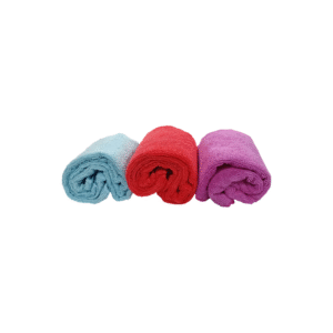 Crab Premium 40x60 Microfiber Towel Pack of 3 Pcs, 350 GSM – Ultra Soft, Lint-Free, Multipurpose Car Cleaning Cloth