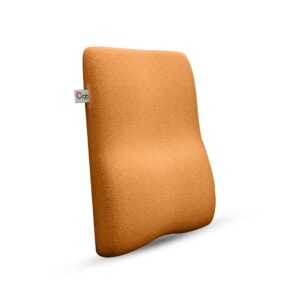 Crab Car Seat Back Support Cushion | Memory Foam Lumbar Pillow for Car, Office Chair & Home | Ergonomic Orthopedic Design | Breathable Washable Cover | Pain Relief & Posture Corrector