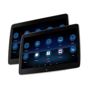 MEGAAUDIO MADT1031 Luxury 11.6 Inch Android Rear Seat Entertainment System | IPS Touchscreen Display | Dolby Audio | Octa-Core Processor | WiFi, Bluetooth, HDMI, USB & Mirror Link | Universal Car Rear Multimedia Screen